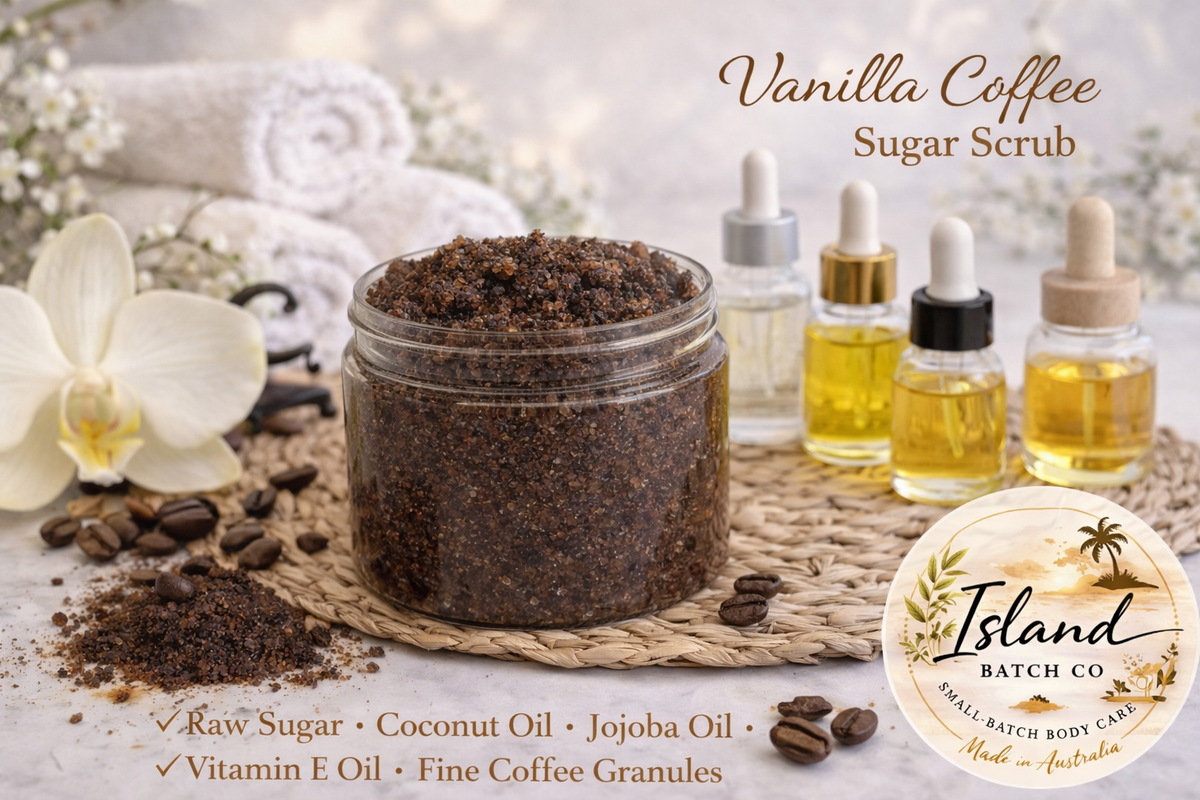 Vanilla Coffee Sugar Scrub