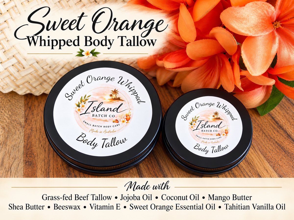 Sweet Orange Whipped Body Tallow