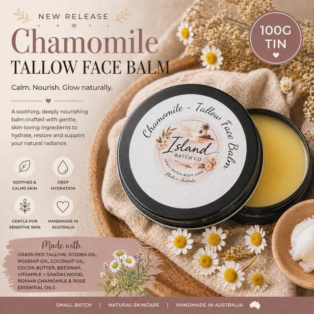 Chamomile – Tallow Face Balm