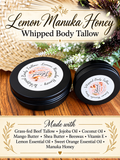 Lemon Manuka Honey Whipped Body Tallow
