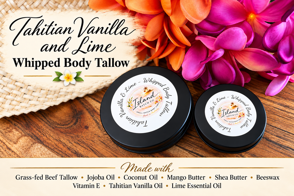 Tahitian Vanilla & Lime Whipped Body Tallow