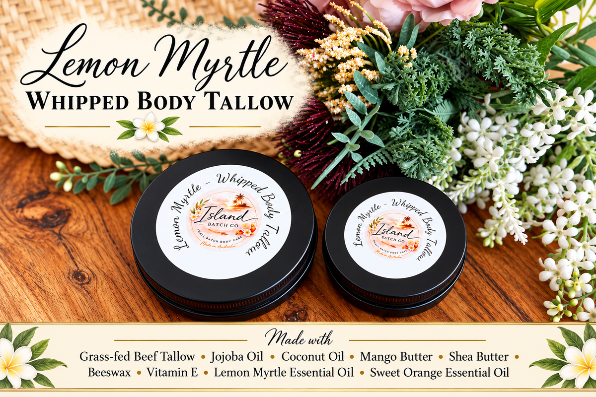 Lemon Myrtle Whipped Body Tallow