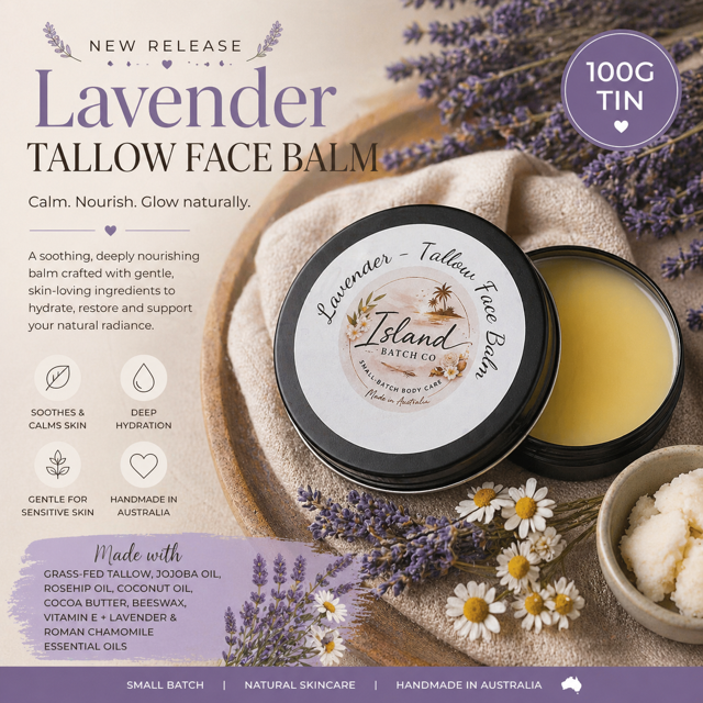 Lavender – Tallow Face Balm