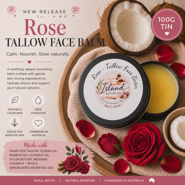 Rose – Tallow Face Balm